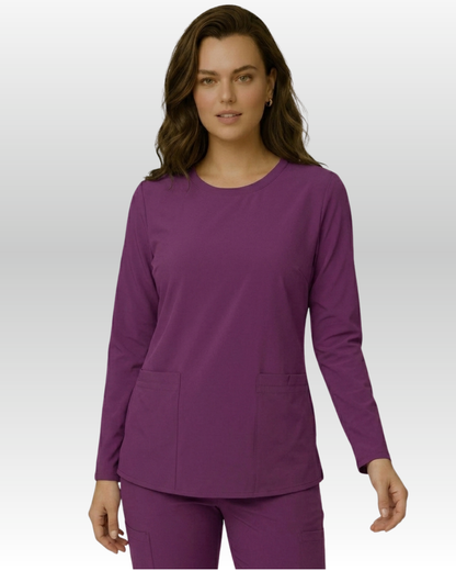 Top Manga Larga Mujer | 2 Pockets