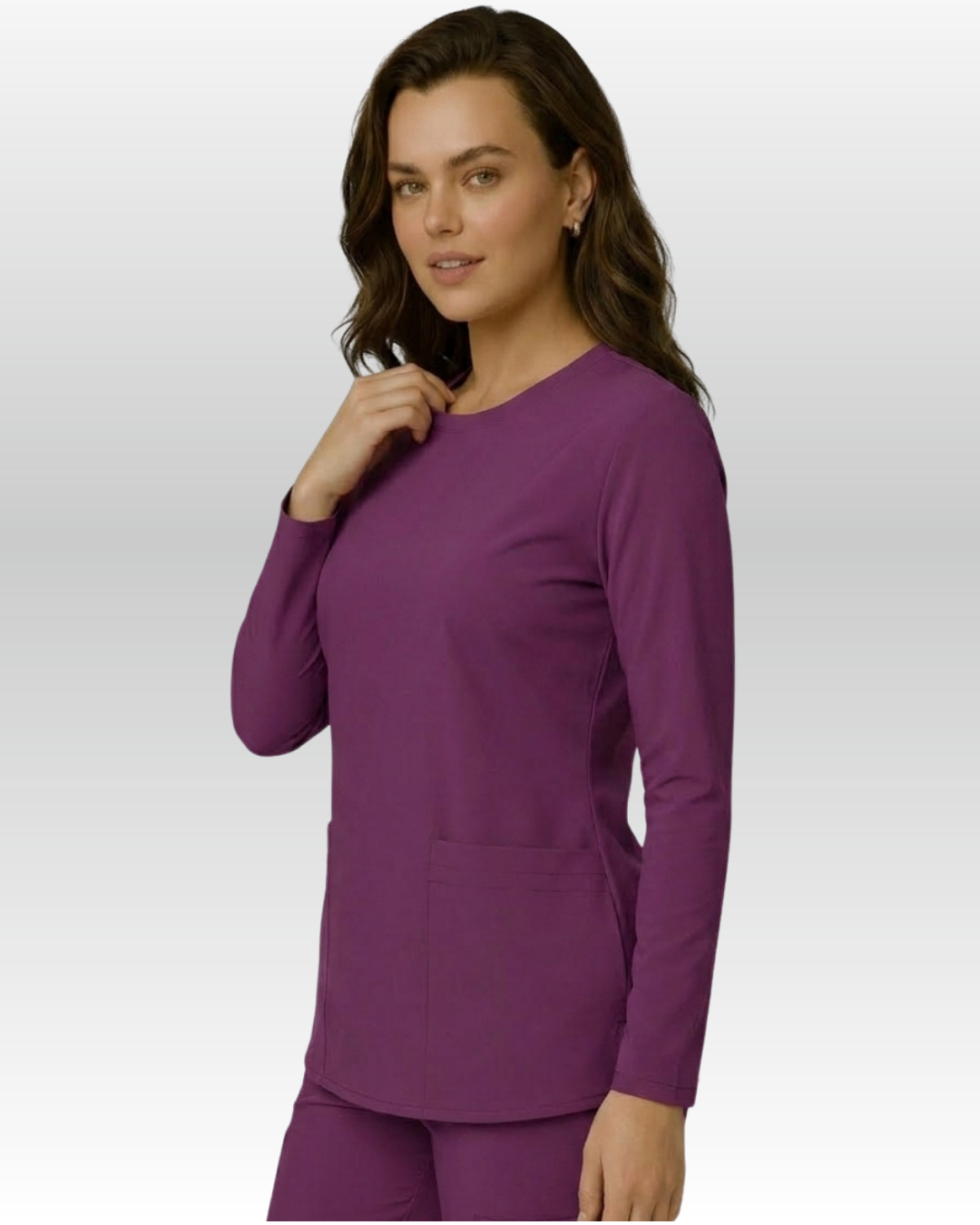 Top Manga Larga Mujer | 2 Pockets
