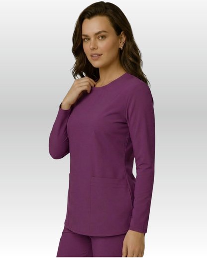 Top Manga Larga Mujer | 2 Pockets