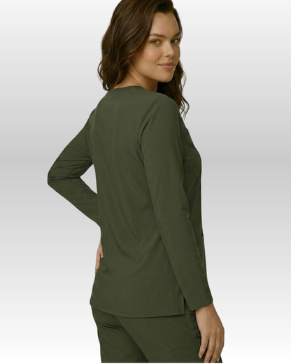 Top Manga Larga Mujer | 2 Pockets