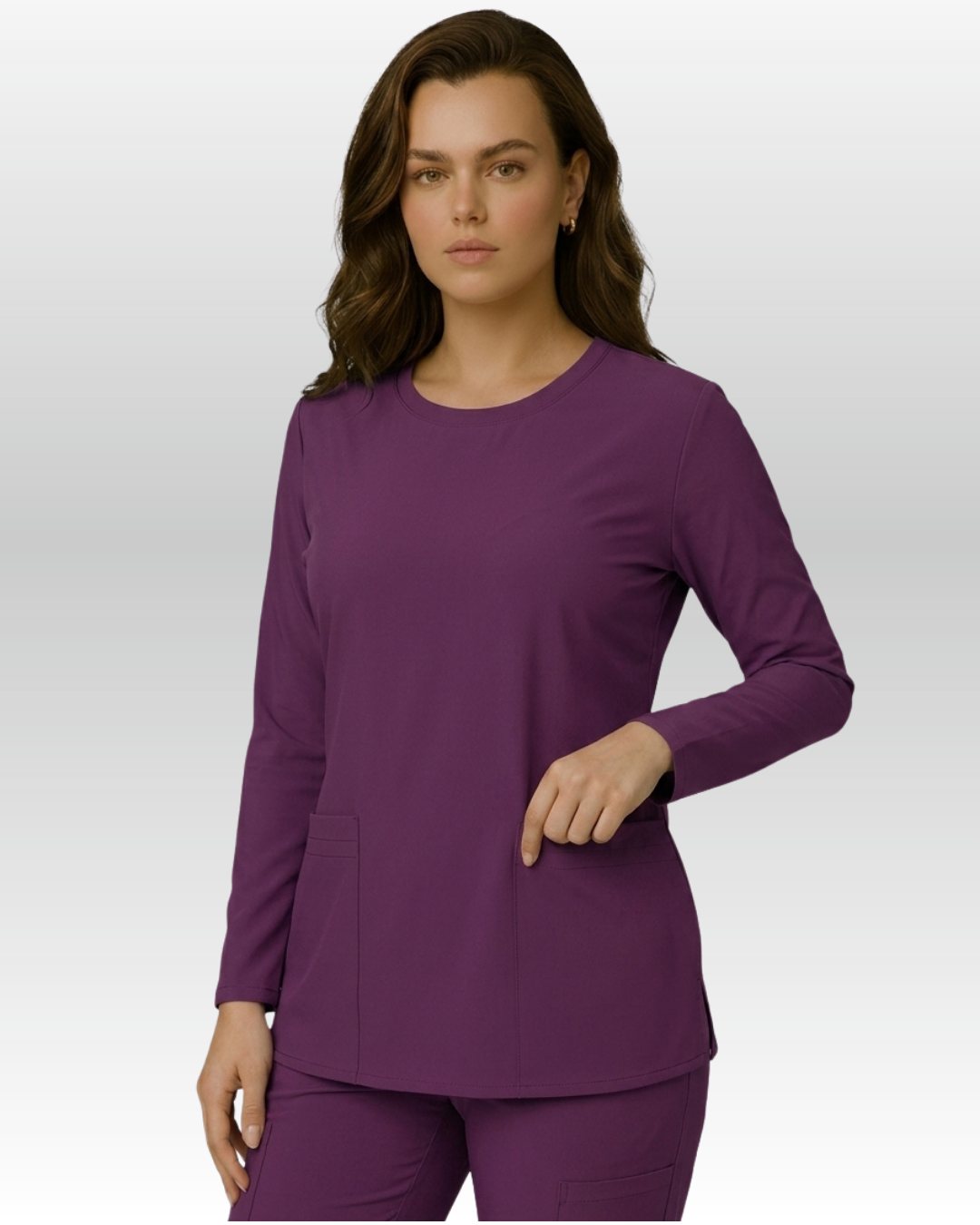Top Manga Larga Mujer | 2 Pockets
