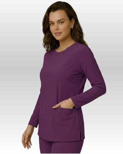 Top Manga Larga Mujer | 2 Pockets