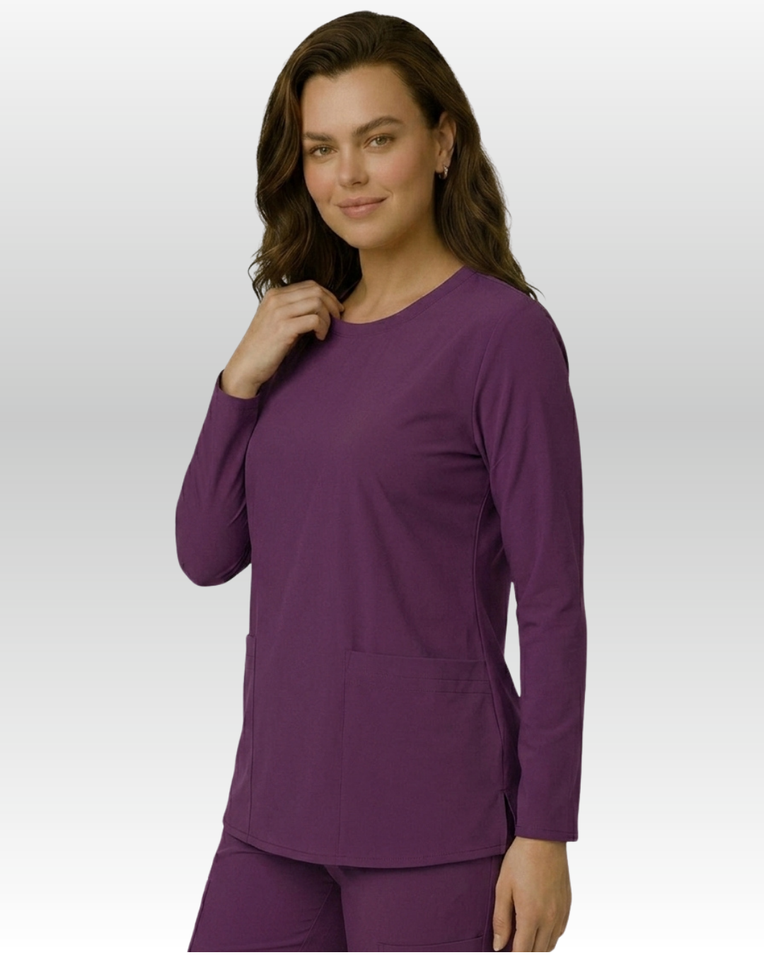 Top Manga Larga Mujer | 2 Pockets