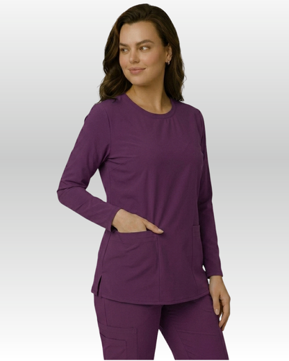 Top Manga Larga Mujer | 2 Pockets