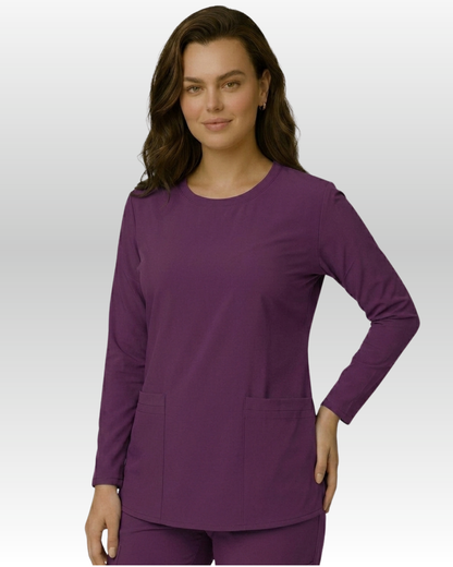 Top Manga Larga Mujer | 2 Pockets