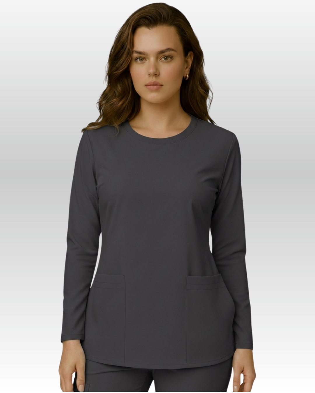 Top Manga Larga Mujer | 2 Pockets