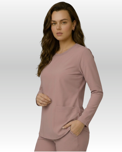 Top Manga Larga Mujer | 2 Pockets