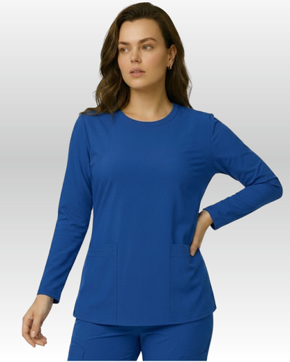 Top Manga Larga Mujer | 2 Pockets