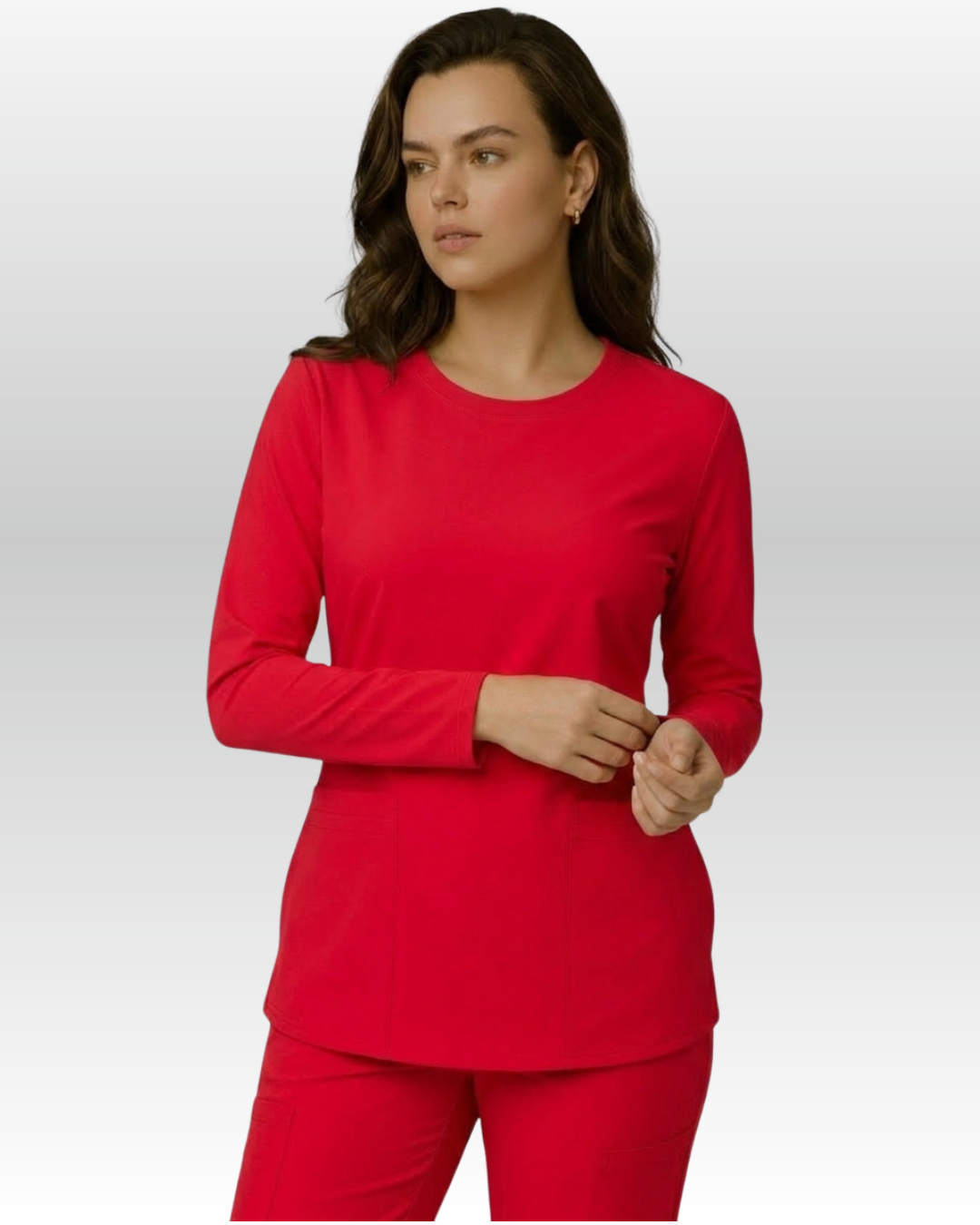 Top Manga Larga Mujer | 2 Pockets