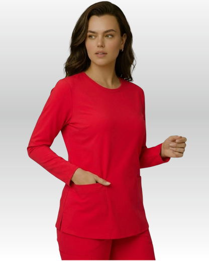 Top Manga Larga Mujer | 2 Pockets