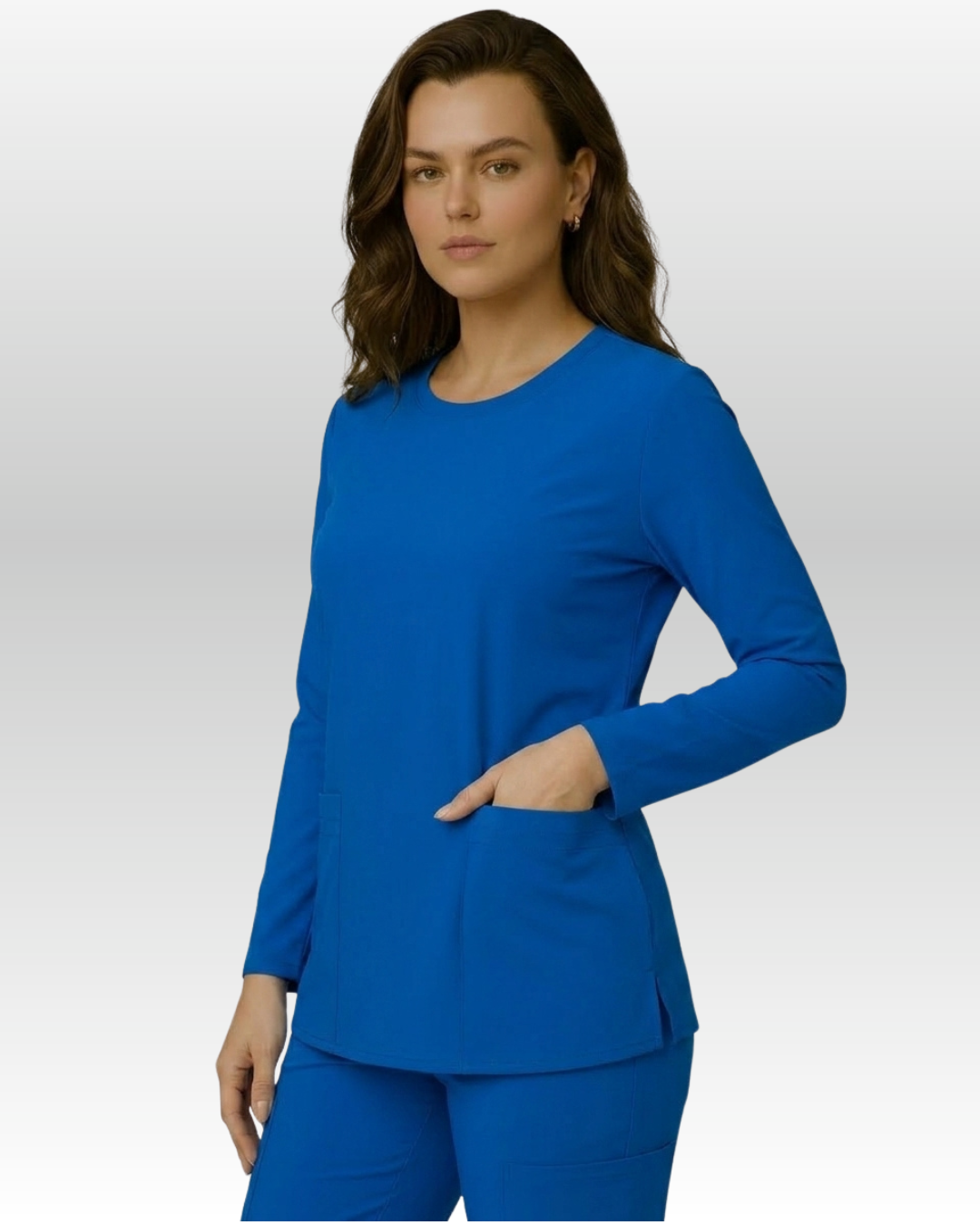 Top Manga Larga Mujer | 2 Pockets