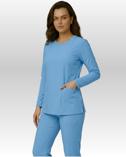 Top Manga Larga Mujer | 2 Pockets