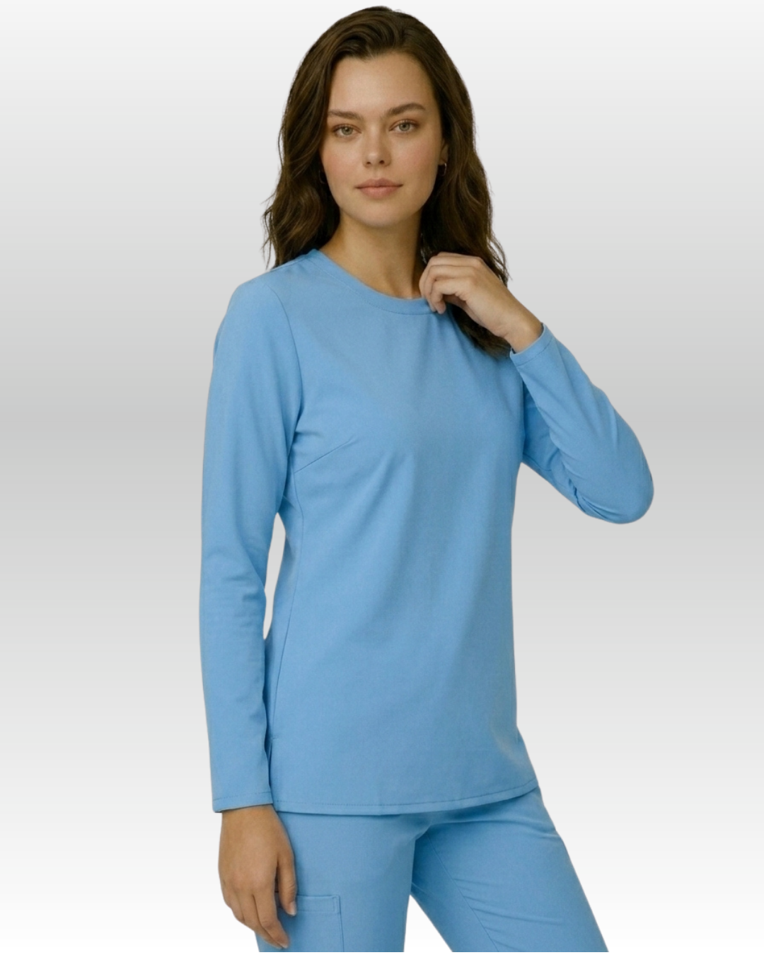 Top Manga Larga Mujer | 2 Pockets