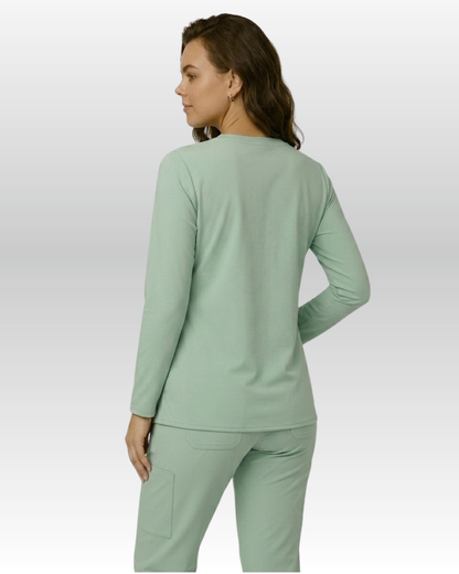 Top Manga Larga Mujer | 2 Pockets