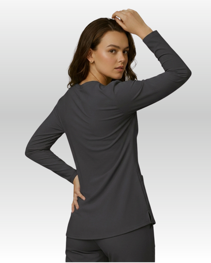 Top Manga Larga Mujer | 2 Pockets