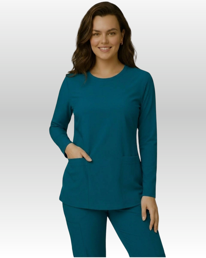 Top Manga Larga Mujer | 2 Pockets