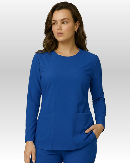 Top Manga Larga Mujer | 2 Pockets