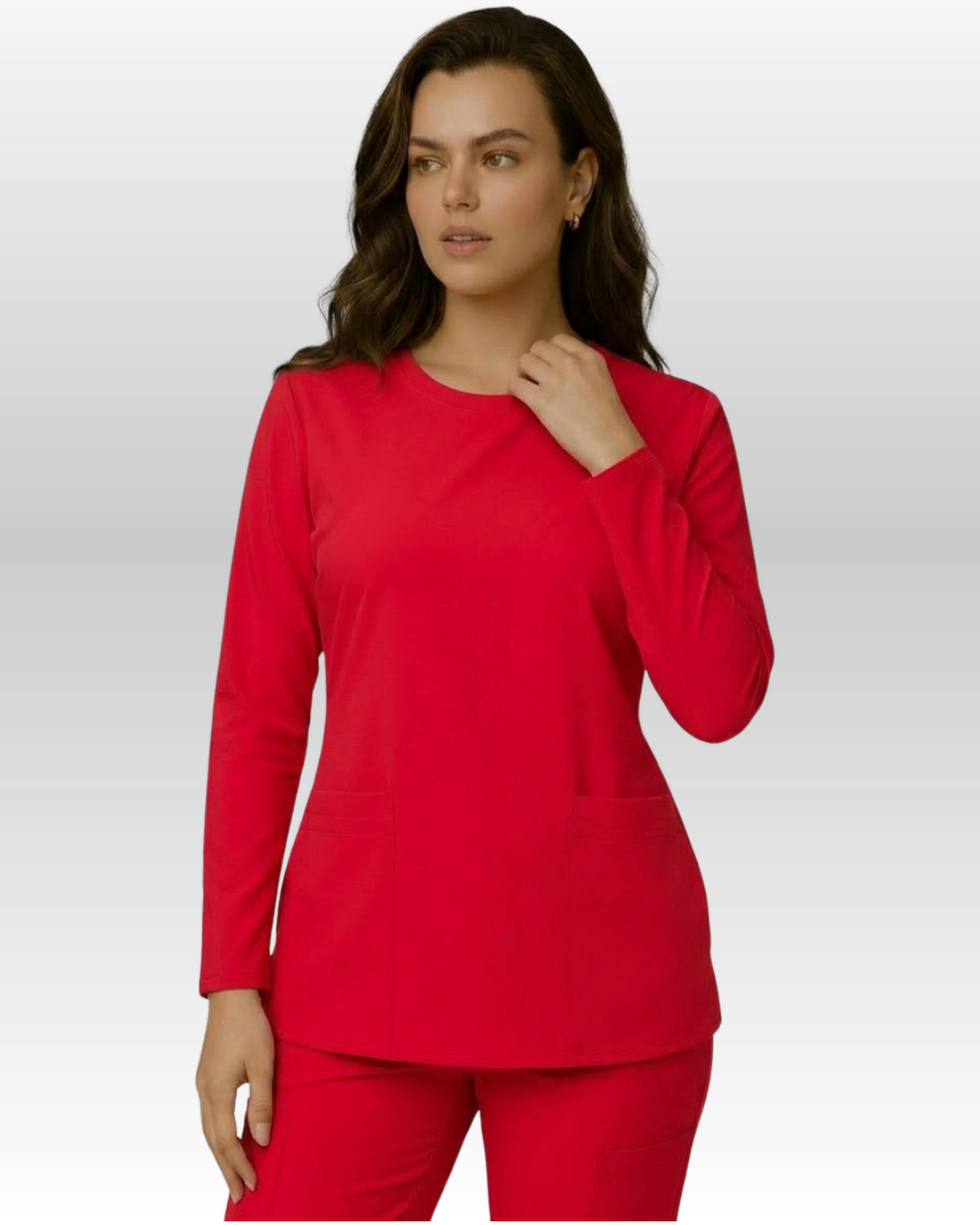 Top Manga Larga Mujer | 2 Pockets