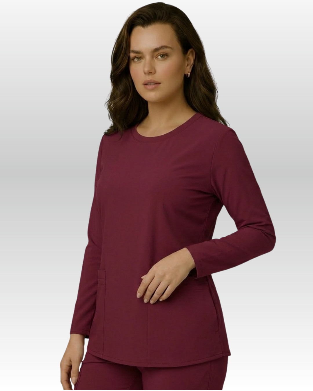 Top Manga Larga Mujer | 2 Pockets