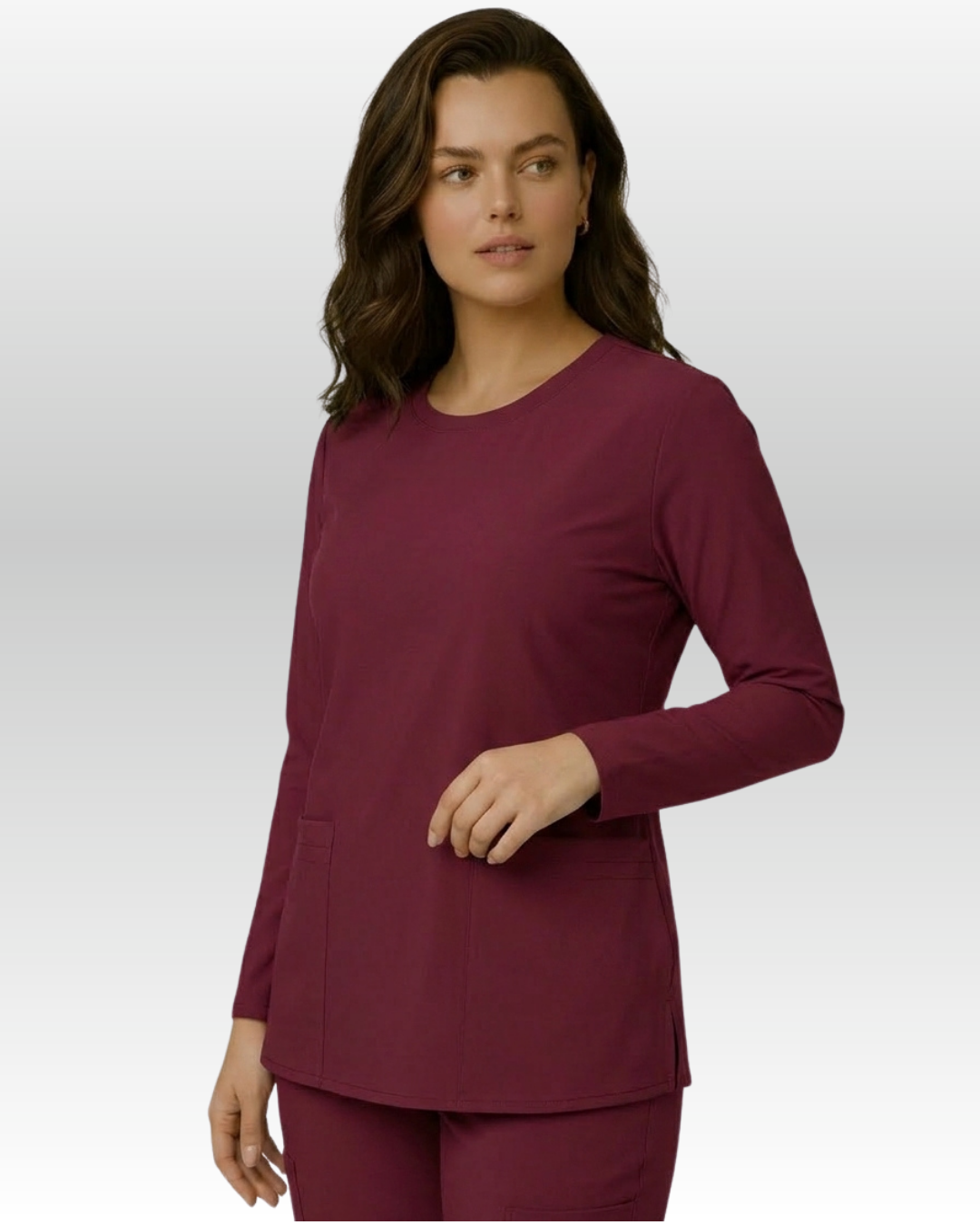 Top Manga Larga Mujer | 2 Pockets