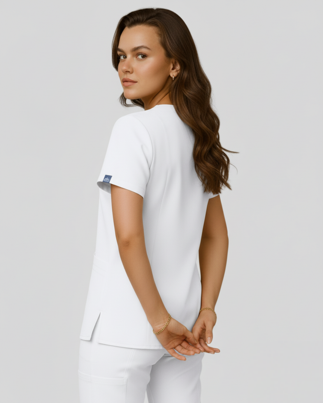 Top Medic Mujer | Tela CleëPrime