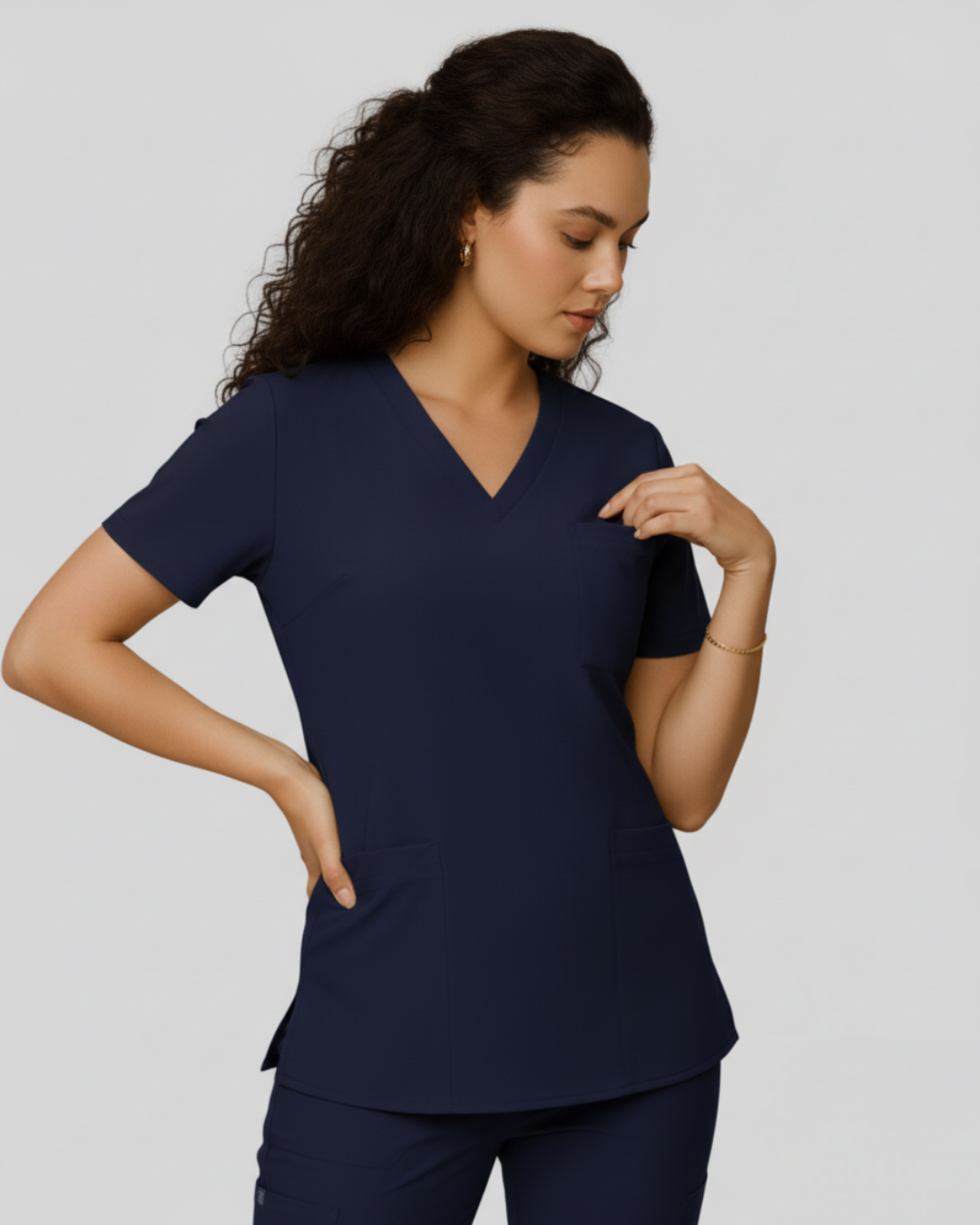 Top Medic Mujer | Tela CleëPrime