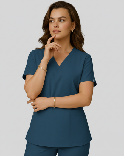 Top Medic Mujer | Tela CleëPrime