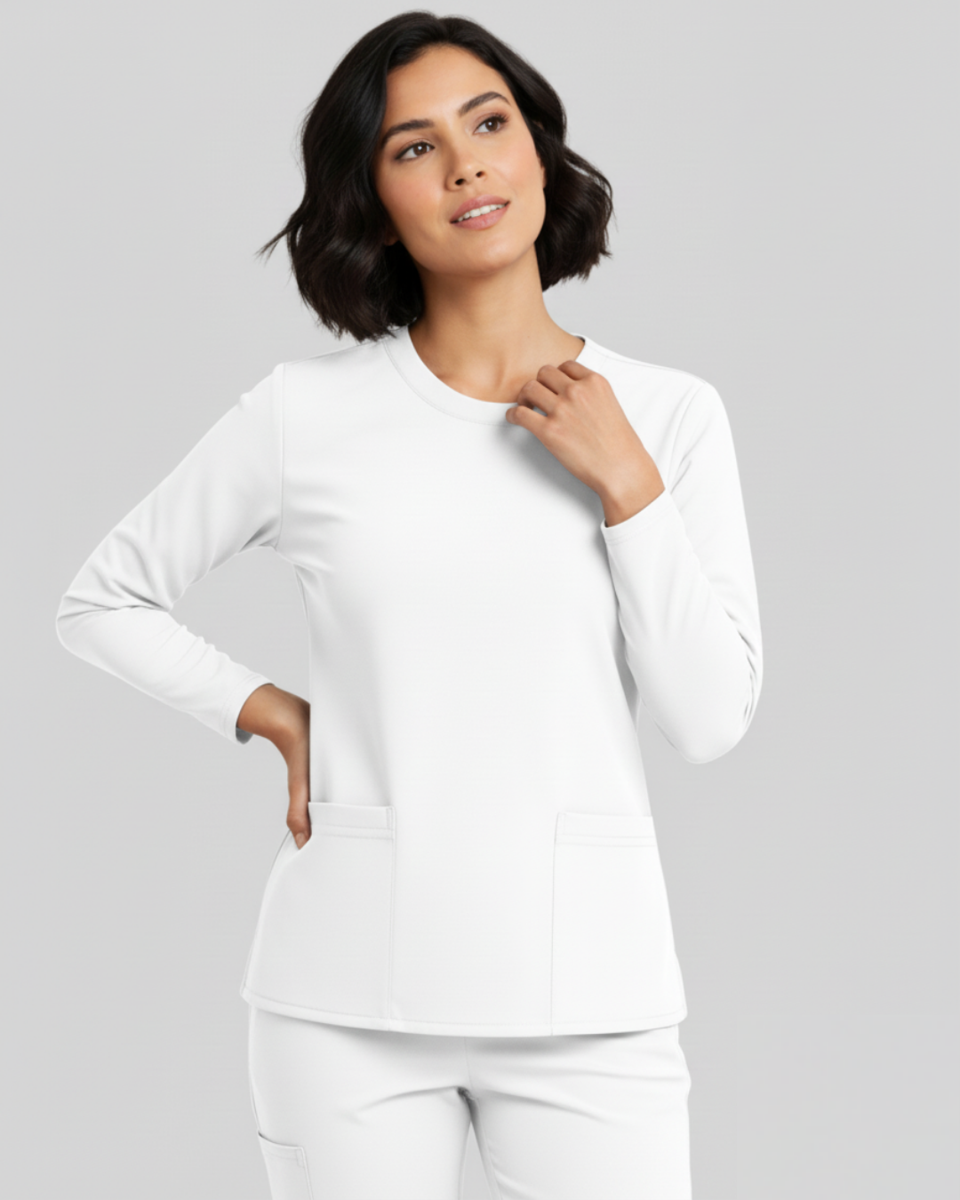 Top Medic ML Mujer | Tela CleëPrime