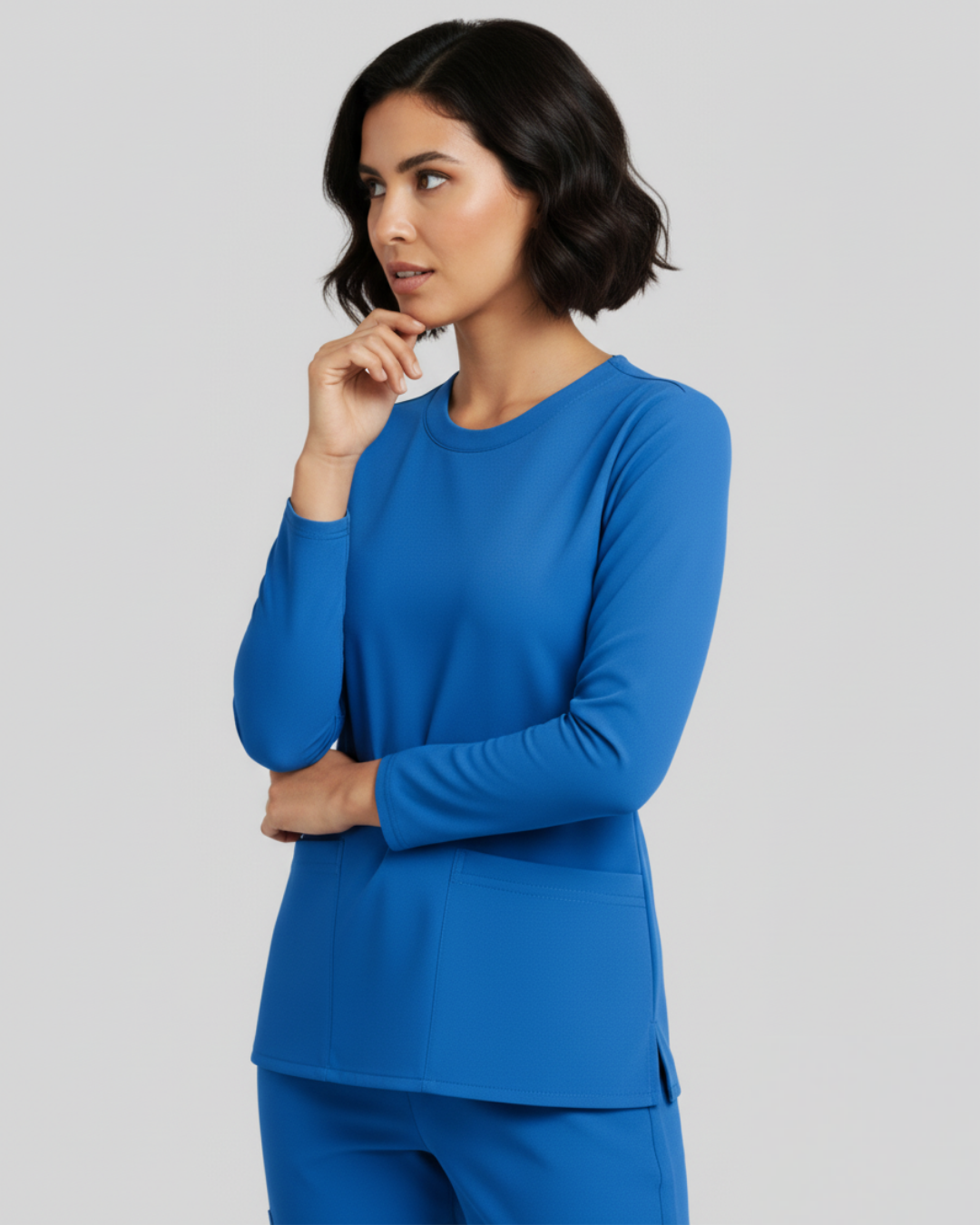 Top Medic ML Mujer | Tela CleëPrime