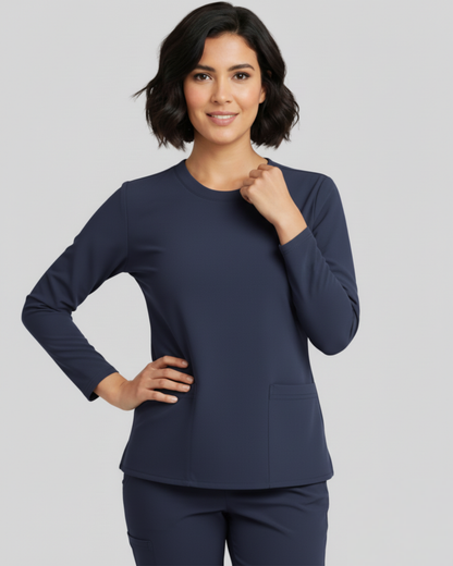 Top Medic ML Mujer | Tela CleëPrime