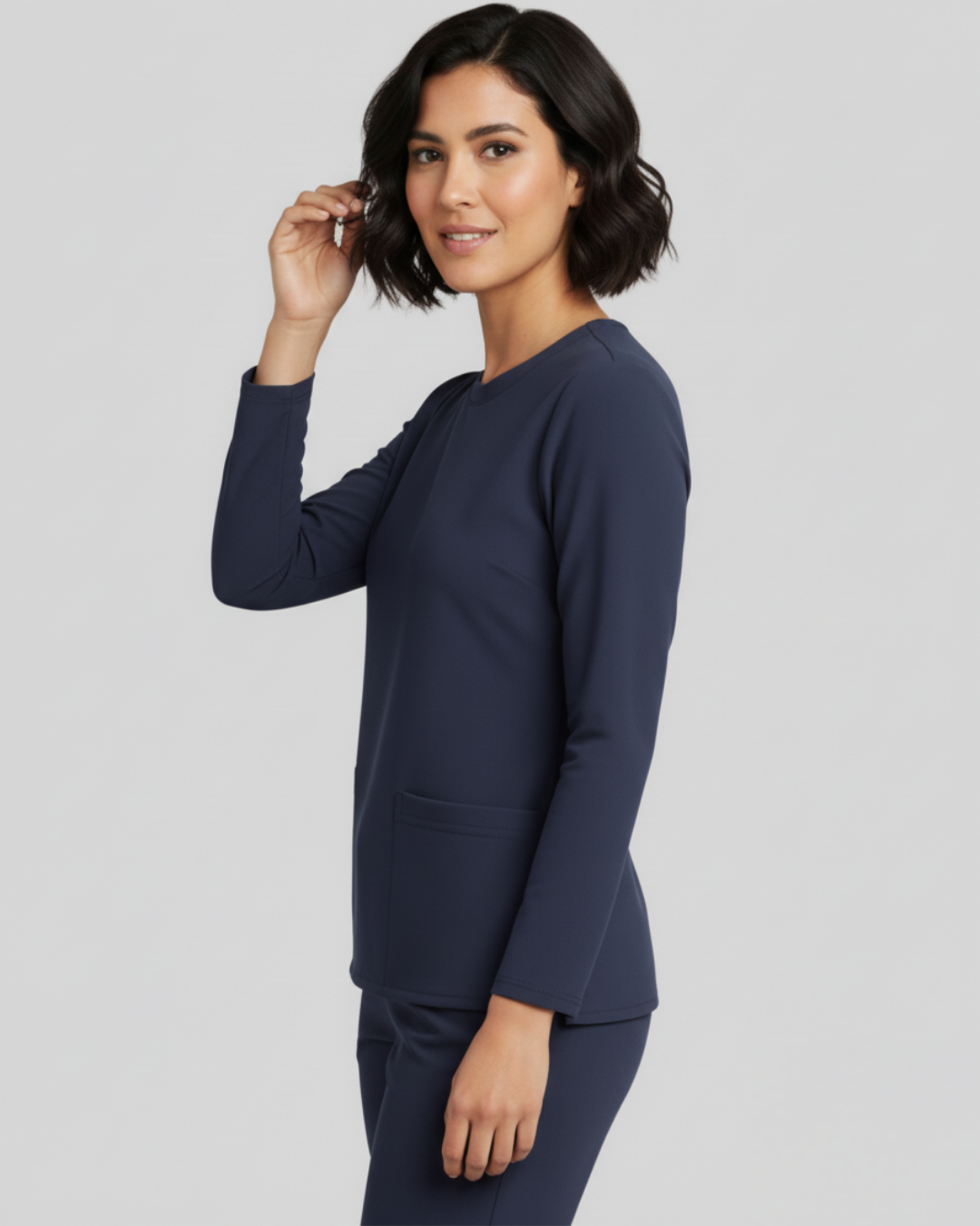 Top Medic ML Mujer | Tela CleëPrime