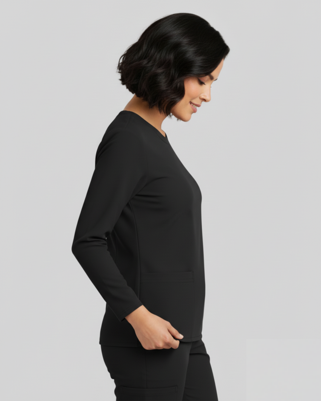 Top Medic ML Mujer | Tela CleëPrime