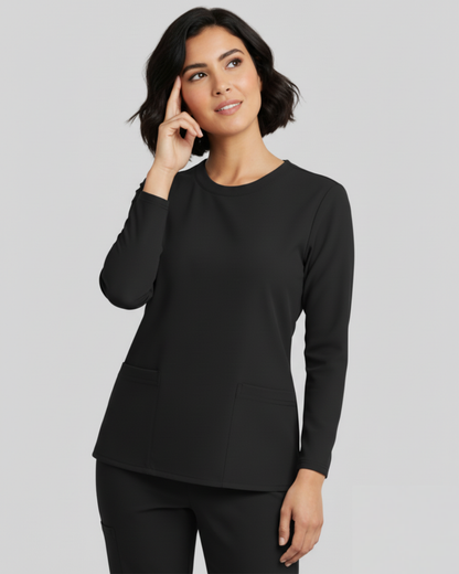 Top Medic ML Mujer | Tela CleëPrime