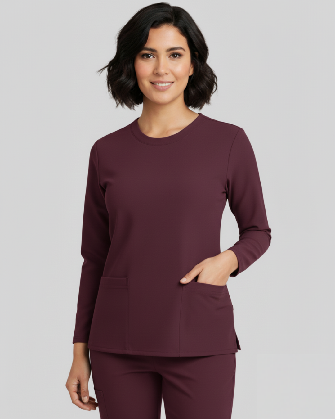 Top Medic ML Mujer | Tela CleëPrime