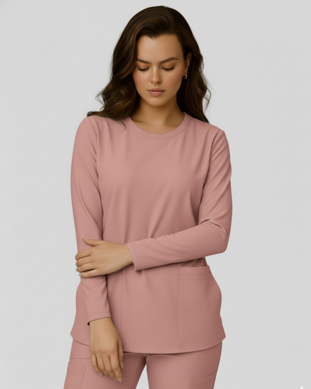 Top Medic ML Mujer | Tela CleëFlex