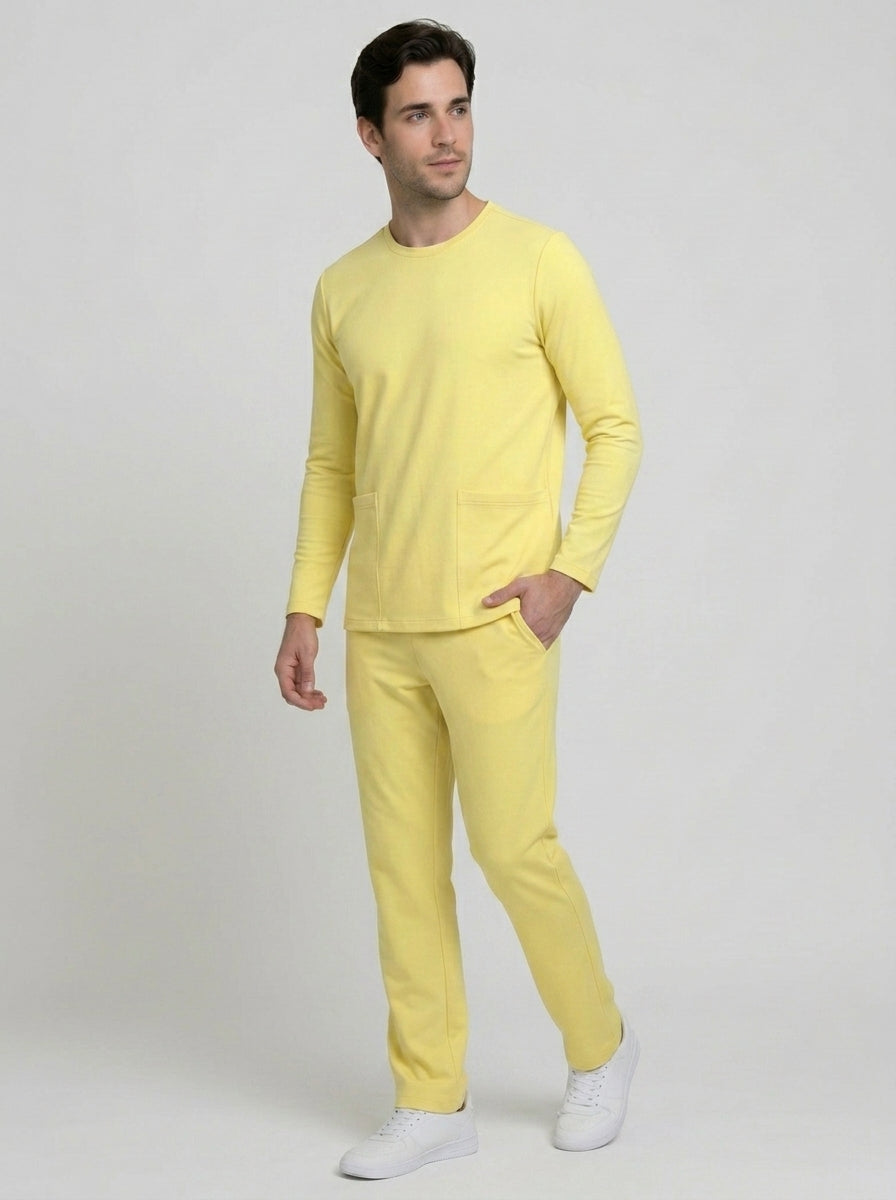 Top Manga Larga Hombre | 2 Pockets