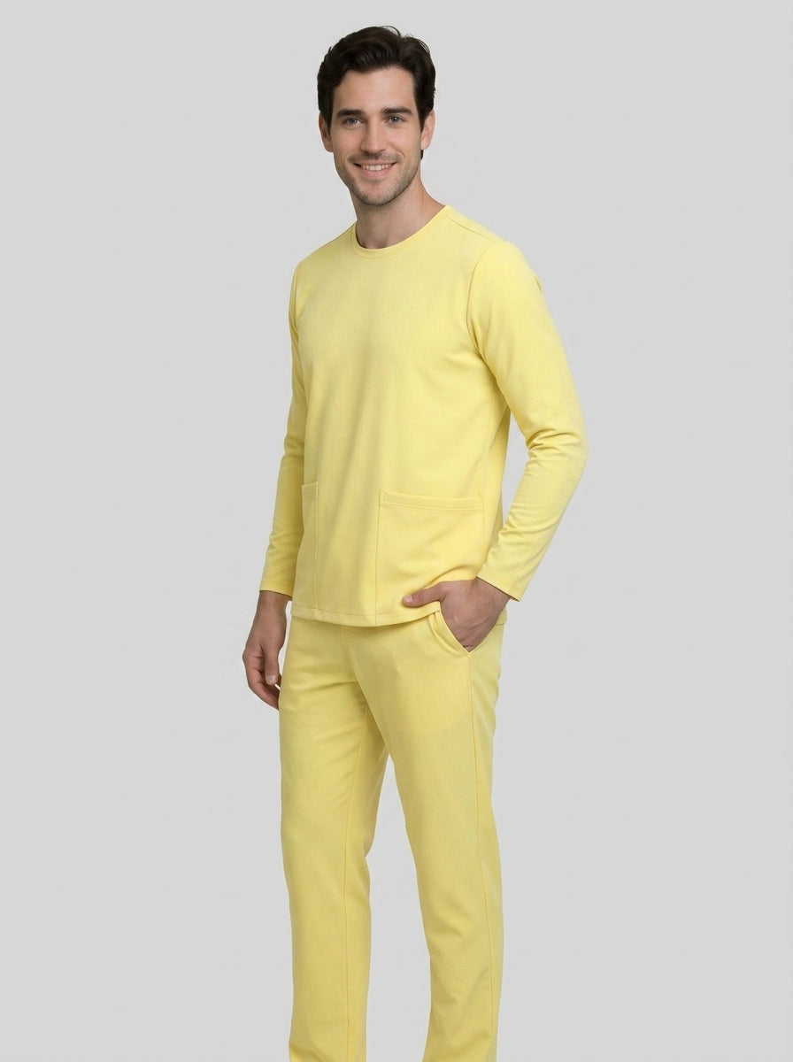 Top Manga Larga Hombre | 2 Pockets