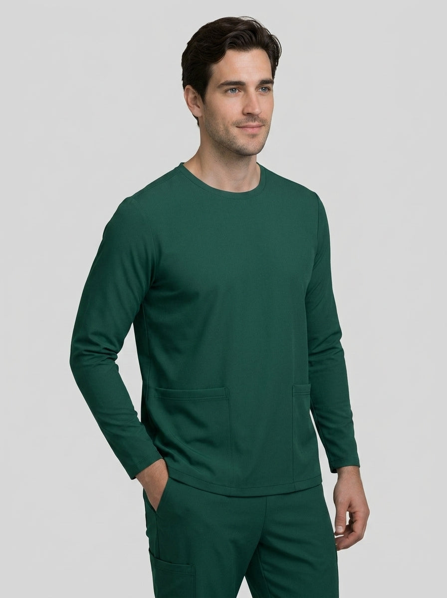 Top Manga Larga Hombre | 2 Pockets