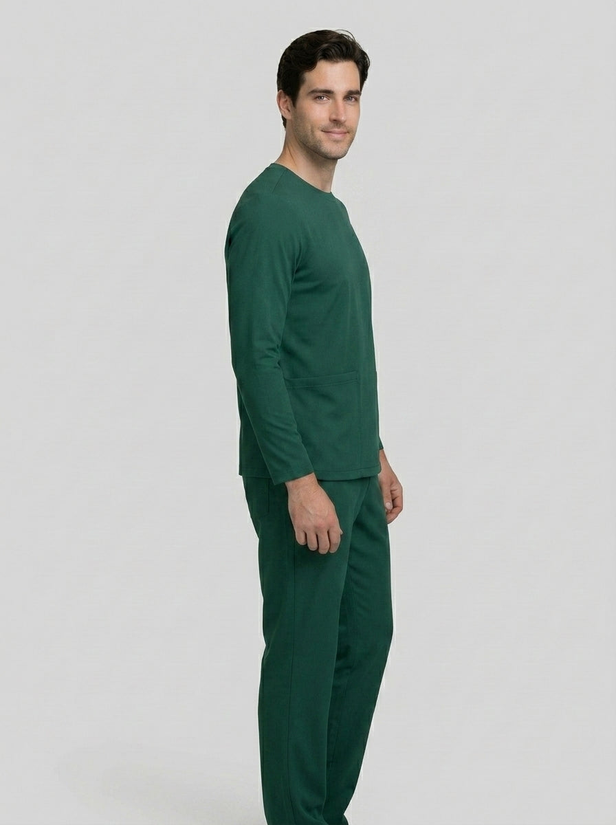 Top Manga Larga Hombre | 2 Pockets