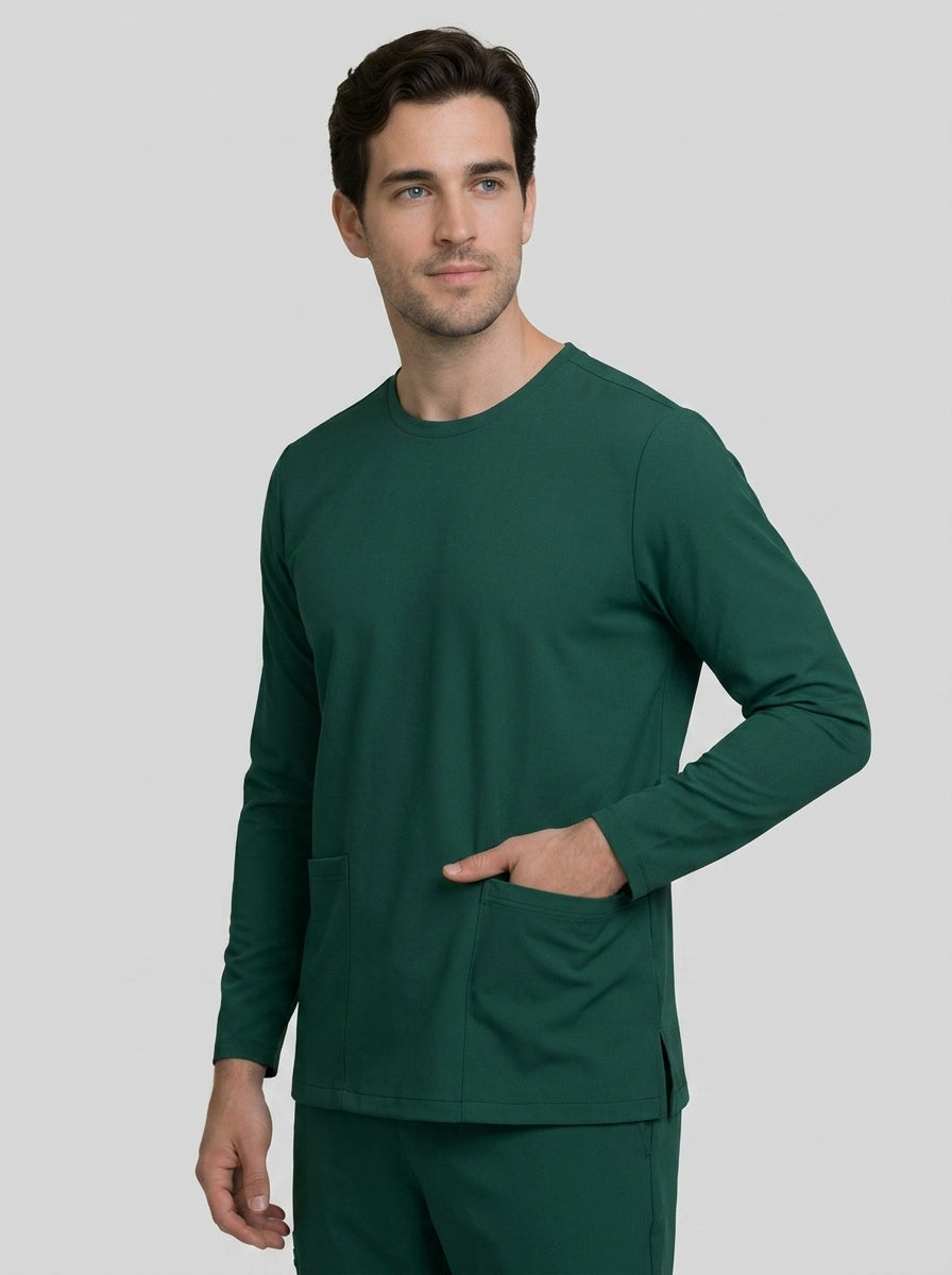 Top Manga Larga Hombre | 2 Pockets
