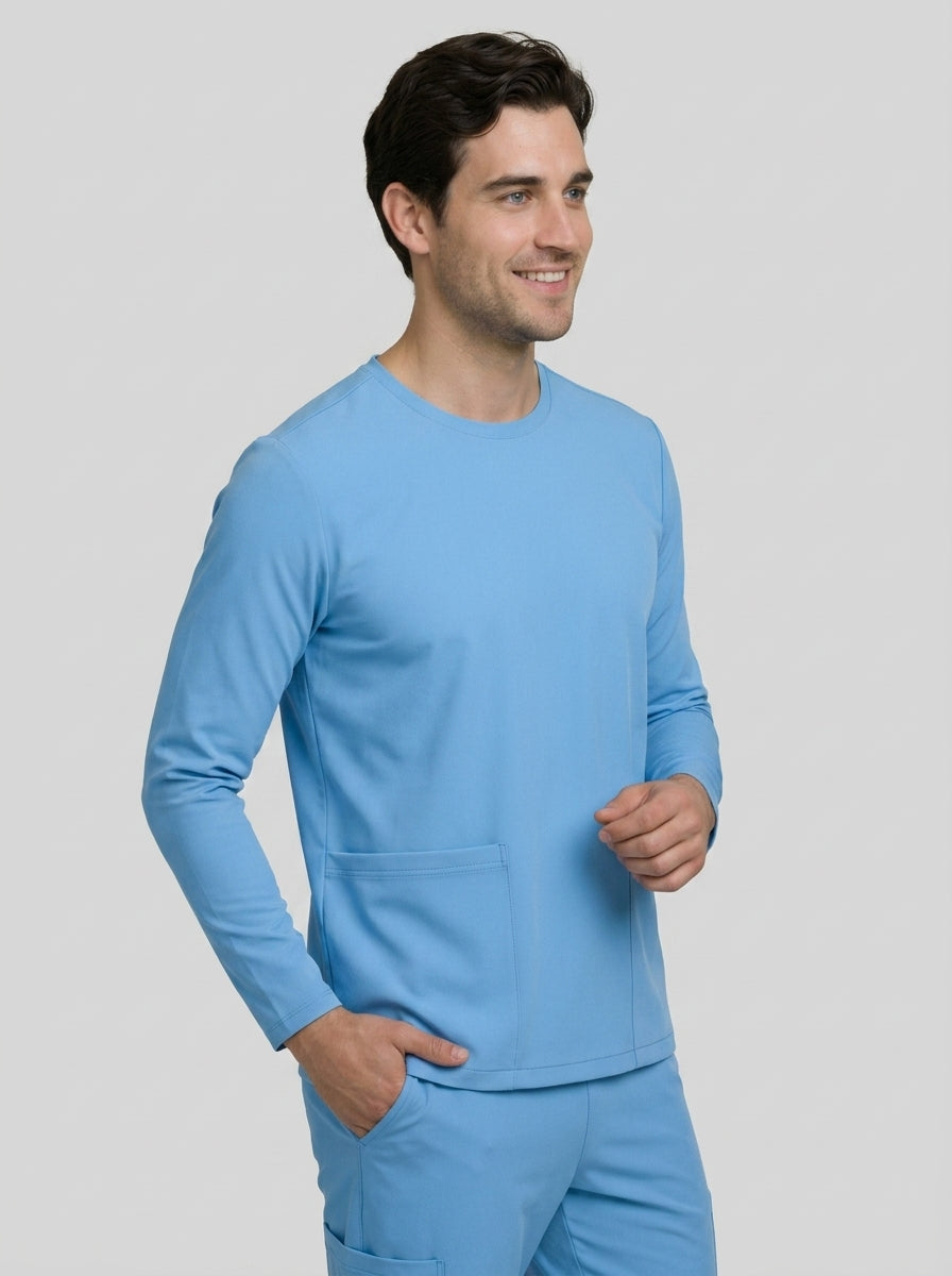 Top Manga Larga Hombre | 2 Pockets