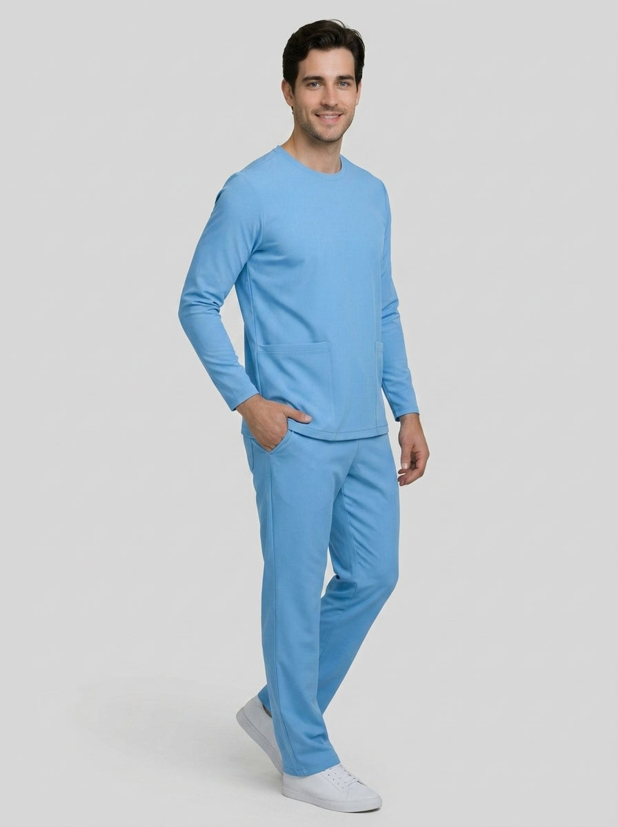 Top Manga Larga Hombre | 2 Pockets