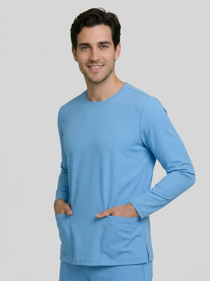 Top Manga Larga Hombre | 2 Pockets