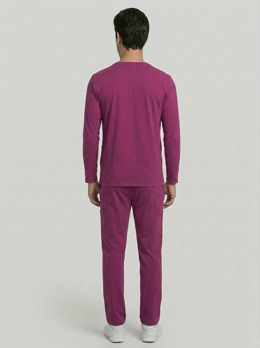 Top Manga Larga Hombre | 2 Pockets