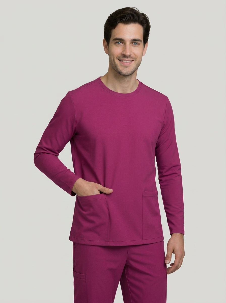 Top Manga Larga Hombre | 2 Pockets