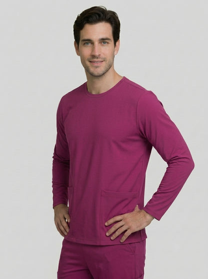 Top Manga Larga Hombre | 2 Pockets