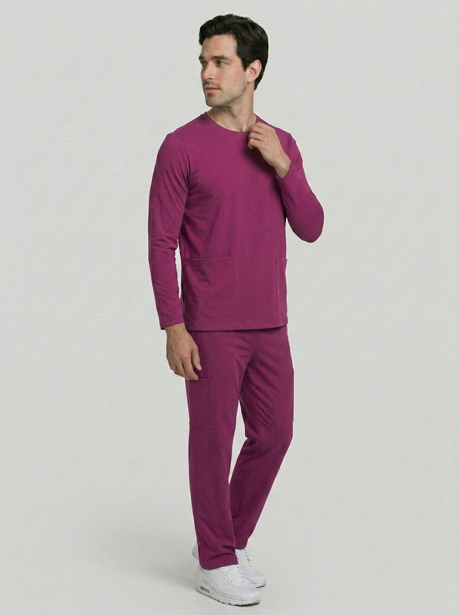 Top Manga Larga Hombre | 2 Pockets