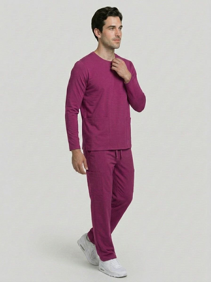 Top Manga Larga Hombre | 2 Pockets