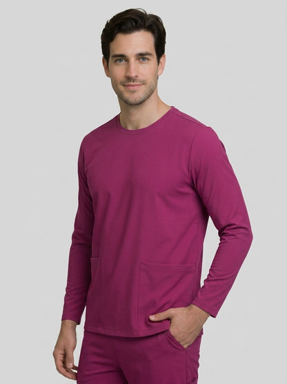 Top Manga Larga Hombre | 2 Pockets