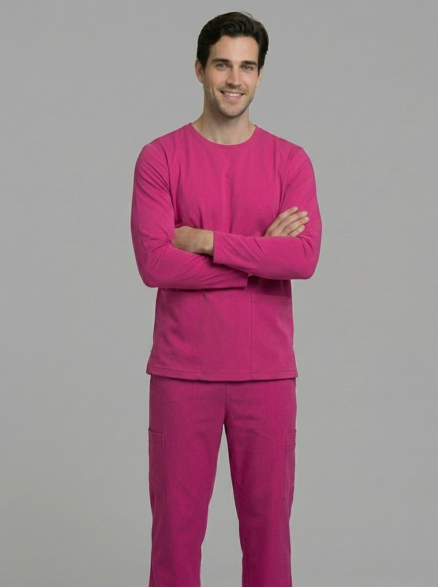 Top Manga Larga Hombre | 2 Pockets
